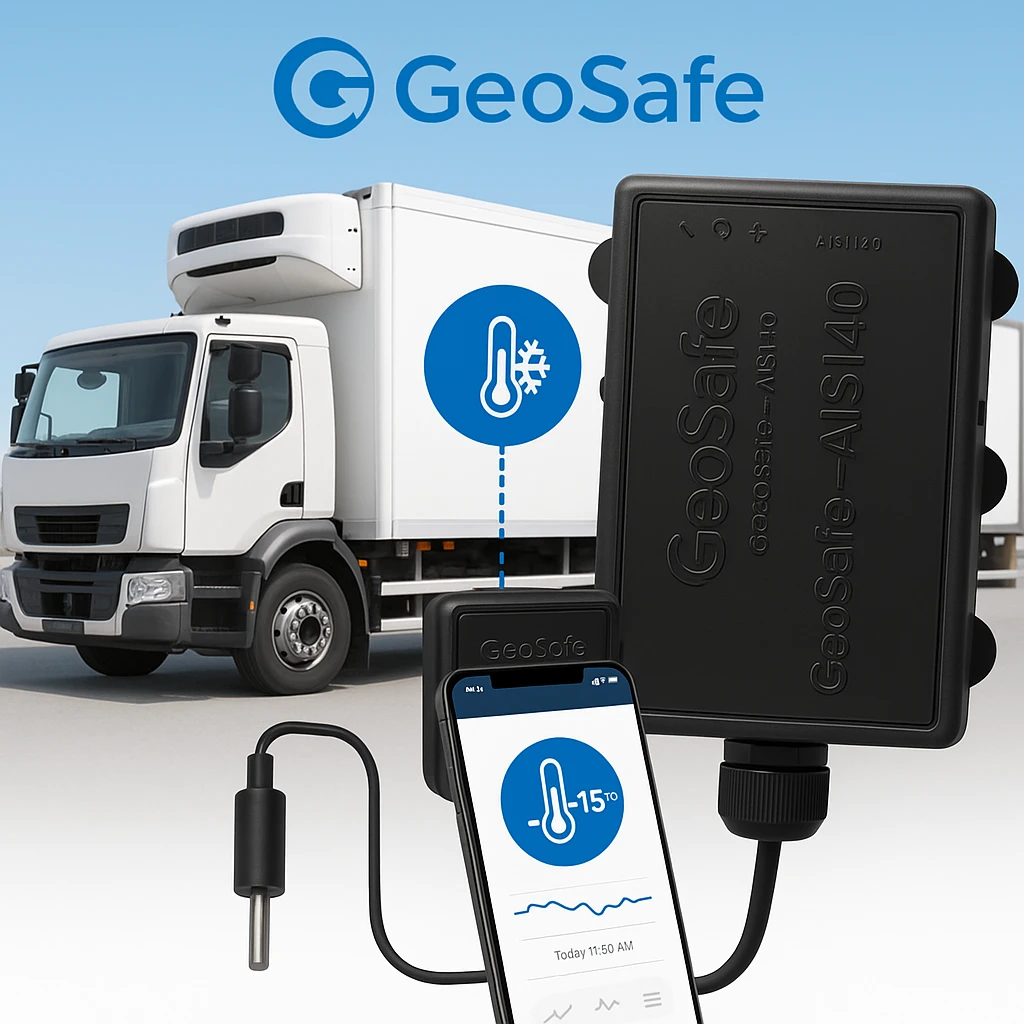 Real-Time Temperature Monitoring for Refrigerated Trucks with GPS Device